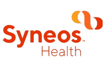 A red and orange logo for gyneos health.